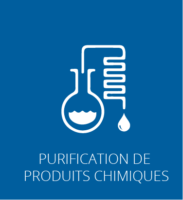 Purification de produits chimiques